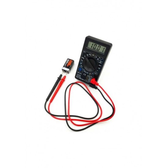 Jakemy JM-832 Dijital Multimetre Ölçü Aleti Akım/Voltaj/Direnç Ölçer Jakemy JM-832 Dijital Multimetre Ölçü Aleti Akım/Voltaj/Direnç Ölçer