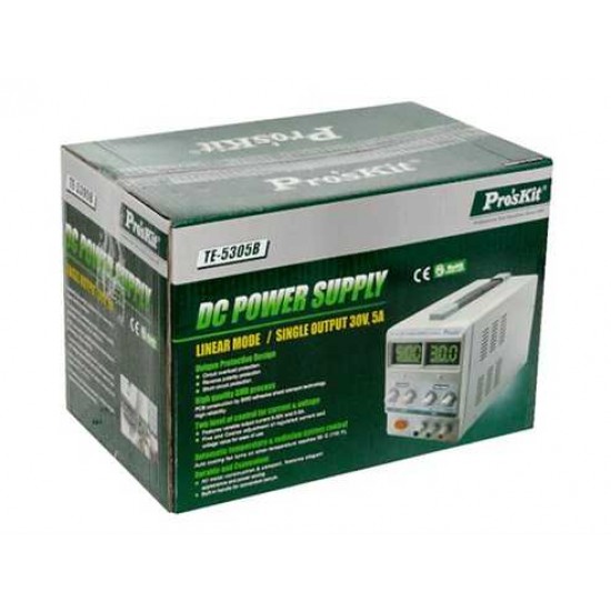 Proskit TE-5305B DC Güç Kaynağı Proskit TE-5305B DC Güç Kaynağı