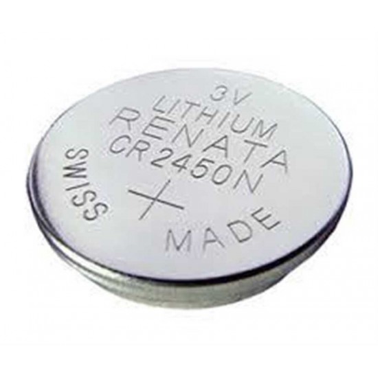 Renata CR2450N 3V Lityum Para Pil Tekli Blister Renata CR2450N 3V Lityum Para Pil Tekli Blister