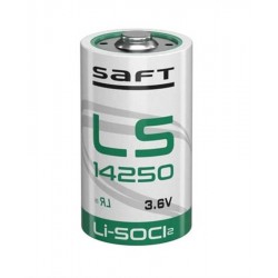 Saft LS14250 3.6V Lityum 1/2AA Pil Fransız Malı