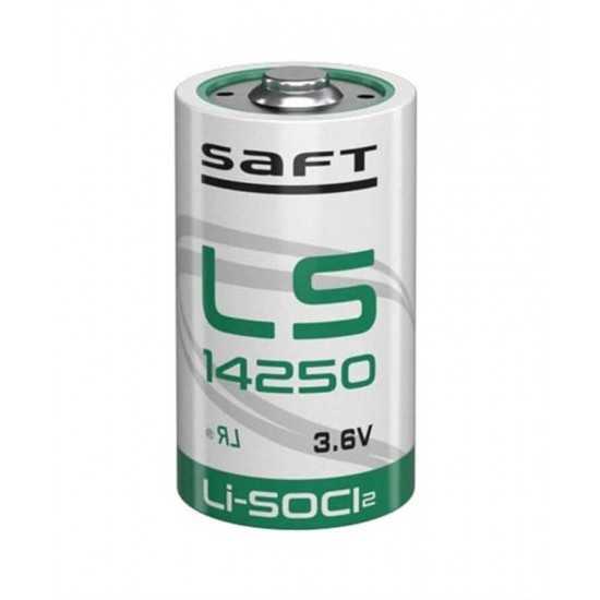Saft LS14250 3.6V Lityum Şarj Olmayan Pil Fransız Malı Saft LS14250 3.6V Lityum Şarj Olmayan Pil Fransız Malı