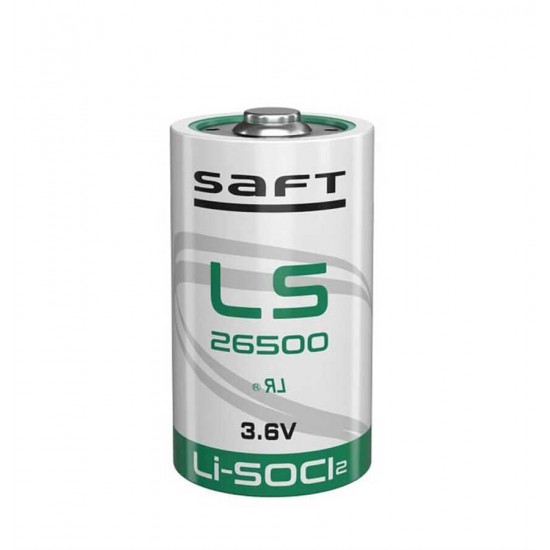 Saft LS26500 3.6 Volt C Size Lityum Orta Boy Pil Saft LS26500 3.6 Volt C Size Lityum Orta Boy Pil