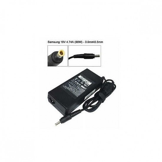 Samsung Uyumlu 19V 4.74A 5.5x3.0mm Laptop Adaptörü 90W Şarj Aleti Samsung Uyumlu 19V 4.74A 5.5x3.0mm Laptop Adaptörü 90W Şarj Aleti