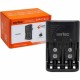 Sertec C802 AA AAA 9V Pil Şarj Aleti Ni-MH Ni-Cd Akıllı Şarj Cihazı