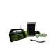 Solar Güneş Enerjili Fener + 3 Lamba + Radyo + Bluetooth Hoperlör ve Cep telefonu Şarj Solar Güneş Enerjili Fener + 3 Lamba + Radyo + Bluetooth Hoperlör ve Cep telefonu Şarj