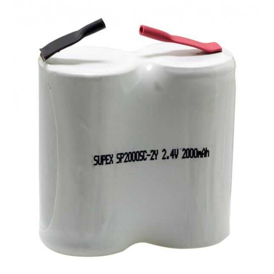 SUPEX Nİ-CD 2.4V SC 2000MAH 2Lİ 2YYANYANA SÜPÜRGE