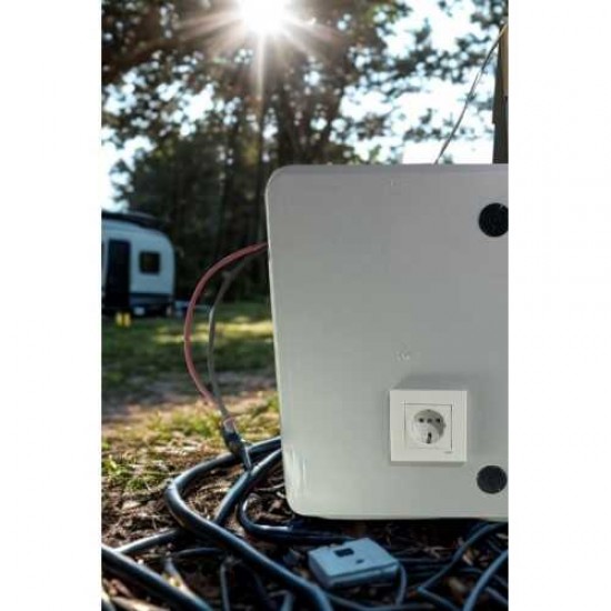 Taşınabilir 12v Buzdolabı+TV+3 Lamba ve Cep Telefonu Şarj Güneş Enerji Sistemi