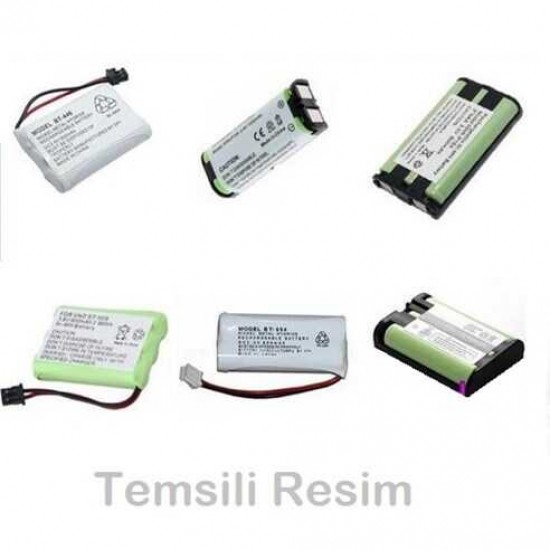 Telematrix 9600 Otel Telefon Ni-MH 3lü Grup Telsiz Telefon Pili