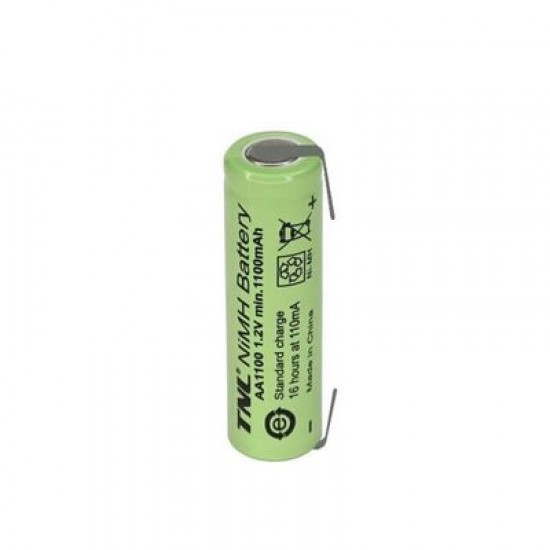 TNL 1100mAh 1.2V Puntalı Başlıksız Şarjlı AA Kalem Pil