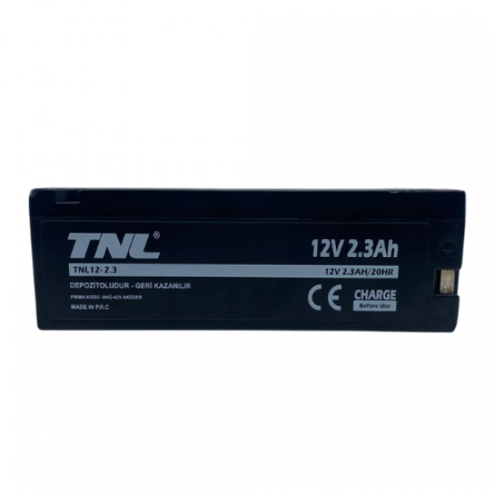 TNL 12V 2.3A PAN TİP AKÜ TNL 12V 2.3A PAN TİP AKÜ