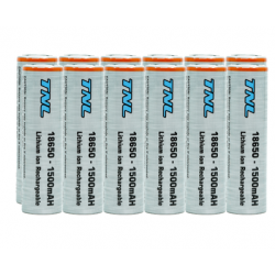 TNL 18650 12'li 1500mah 3.7v Li-ion Başlıksız Pil Batarya
