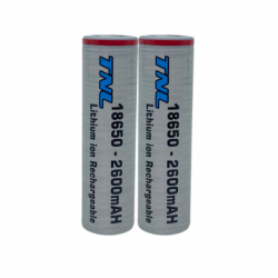 2 Adet TNL 18650 2600mAh 3C 3.7 Li-ion Başlıksız Şarj Edilebilir Pil 2 Adet TNL 18650 2600mAh 3C 3.7 Li-ion Başlıksız Şarj Edilebilir Pil