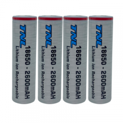 4 Adet TNL 18650 2600mAH 3C 3.7V Li-ion Başlıksız Şarj Edilebilir Pil 4 Adet TNL 18650 2600mAH 3C 3.7V Li-ion Başlıksız Şarj Edilebilir Pil