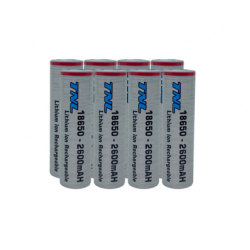 8 Adet TNL 18650 2600mAH 3C 3.7V Li-ion Başlıksız Şarj Edilebilir Pil 8 Adet TNL 18650 2600mAH 3C 3.7V Li-ion Başlıksız Şarj Edilebilir Pil
