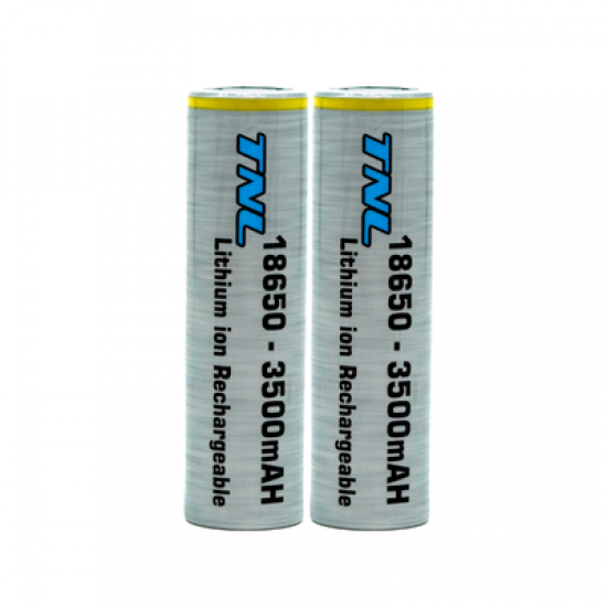 TNL 18650 3.7V 2'li 3500mah Lityum Li-on Başlıksız Pil
