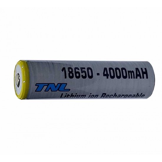 TNL 18650 3.7v 4000mAH Li-ion Başlıklı Ledli Fener Pili