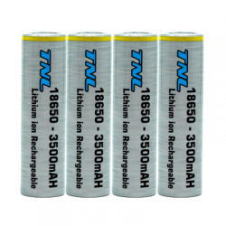 TNL 18650 3.7V 4'lü 3500mah Lityum Li-on Başlıksız Pil TNL 18650 3.7V 4'lü 3500mah Lityum Li-on Başlıksız Pil