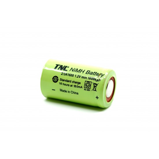 TNL 2/3A 1600mah 1.2V Nİ-MH Şarj Edilebilir Pil