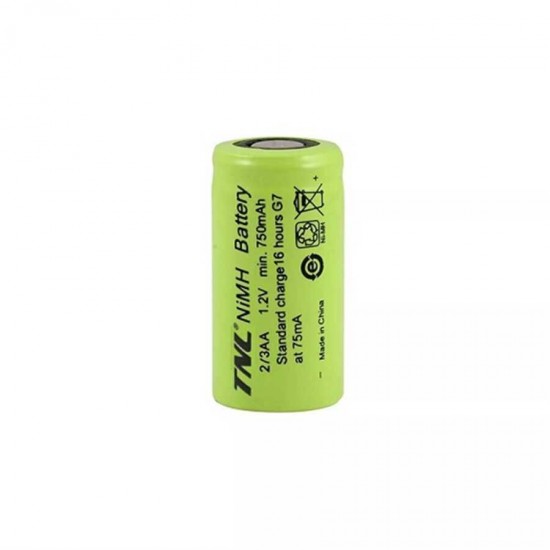 TNL 2/3AA 75AAH 750mah 1.2V Nİ-MH Şarj Edilebilir Pil TNL 2/3AA 75AAH 750mah 1.2V Nİ-MH Şarj Edilebilir Pil