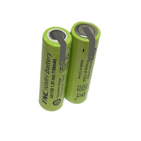 TNL 2.4v 1100mAh Traş Makinesi için Şarjlı AA Kalem Pil TNL 2.4v 1100mAh Traş Makinesi için Şarjlı AA Kalem Pil