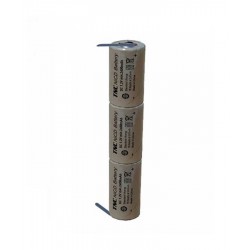 TNL 3.6v 2200mAh Uç uca Ni-MH Şarjlı Süpürge Pili TNL 3.6v 2200mAh Uç uca Ni-MH Şarjlı Süpürge Pili