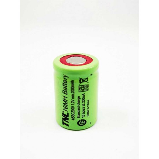 TNL 4/5SC 2000mah Nİ-MH Şarj Edilebilir Matkap Pili