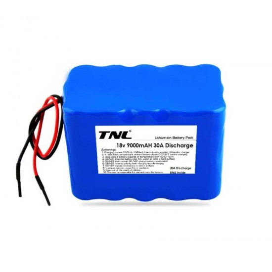 TNL 5S3P 9000mah 18650 Li-ion 20A BMS Devreli Batarya Grubu Kablolu