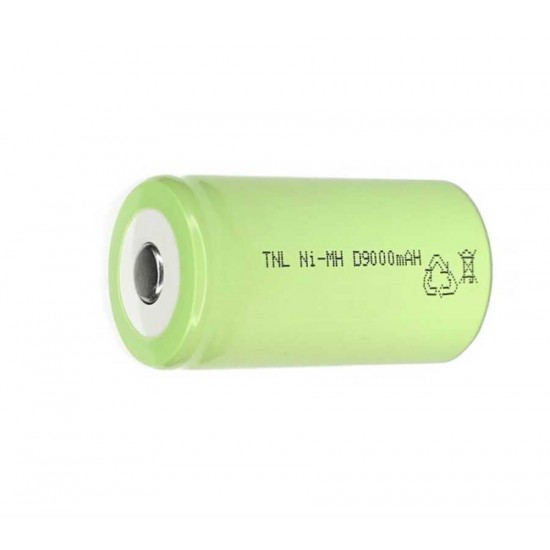 TNL 9000mAH D Boy Başlıksız Ni-MH Büyük Boy Pil