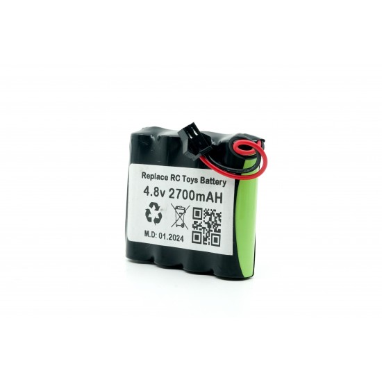 Cheetah Uzaktan Kumandalı 4.8V 2700MAH Oyuncak Araba Bataryası Siyah Soket Cheetah Uzaktan Kumandalı 4.8V 2700MAH Oyuncak Araba Bataryası Siyah Soket