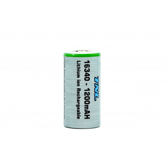 TNL CR123A 16340 3.7v 1200mAH Li-ion Başlıklı Pil TNL CR123A 16340 3.7v 1200mAH Li-ion Başlıklı Pil