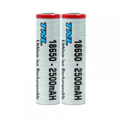 2 Adet TNL ICR18650 3.7V 2500mAh 30A Discharge Şarj Edilebilir Li-ion Pil 2 Adet TNL ICR18650 3.7V 2500mAh 30A Discharge Şarj Edilebilir Li-ion Pil