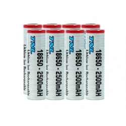 8 Adet TNL ICR18650 3.7V 2500mAh 30A Discharge Şarj Edilebilir Li-ion Pil 8 Adet TNL ICR18650 3.7V 2500mAh 30A Discharge Şarj Edilebilir Li-ion Pil