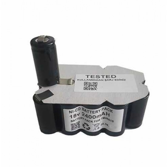 Toolmaxx TM46615 Matkap için 18v 2200mAH TNL NiCD Pil Grubu