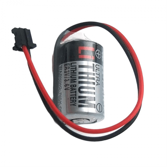 Toshiba ER3V 3.6v Lityum CNC PLC Pili Siyah Soketli