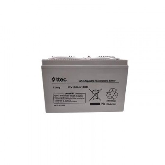Ttec 12v 100ah Jel Akü 2025 Üretimi