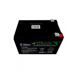 Ttec 12V 12Ah Jel Akü Bakım Gerektirmez Güç Yeni Nesil Seri 2025