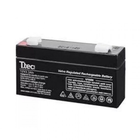 Ttec 12V 2.3Ah Bakımsız Kuru Akü Yatay Ttec 12V 2.3Ah Bakımsız Kuru Akü Yatay