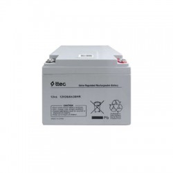 Ttec 12V 26Ah Bakımsız Kuru Akü-Üretim Yılı 2025