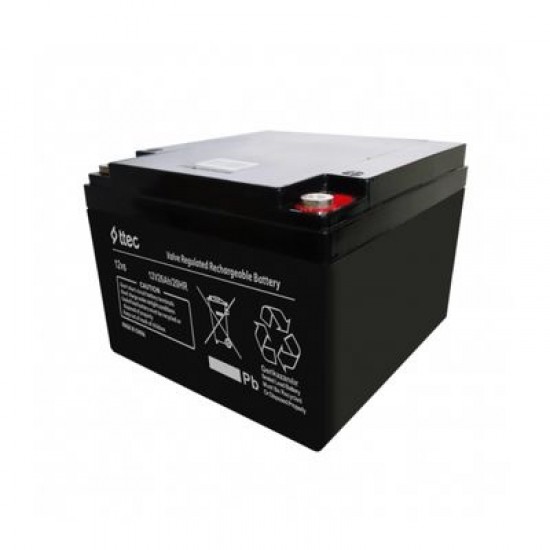 Ttec 12V 26Ah BASE Bakımsız Kuru Akü