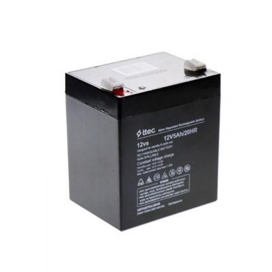 Ttec 12V 5Ah Bakımsız Kuru Akü - Üretim Yılı 2025 Ttec 12V 5Ah Bakımsız Kuru Akü - Üretim Yılı 2025