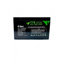 Ttec 6V 12A Jel Akü Bakım Gerektirmeyen Uzun Ömürlü Akü