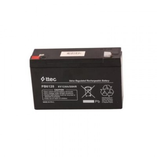 Ttec 6V 12AH Oyuncak Akülü Araba Ile Uyumlu 6V 12AH 6 Volt Akü 6 Volt 12 Amper Akü Ttec 6V 12AH Oyuncak Akülü Araba Ile Uyumlu 6V 12AH 6 Volt Akü 6 Volt 12 Amper Akü