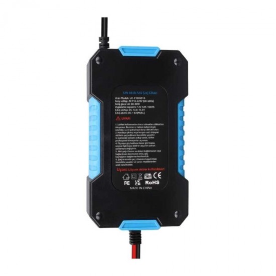 UCOMEN 12V 6A Akıllı Akü Şarj Cihazı Otomatik LCD Ekran (UC-C120501A) UCOMEN 12V 6A Akıllı Akü Şarj Cihazı Otomatik LCD Ekran (UC-C120501A)