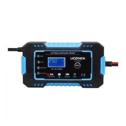 UCOMEN 12V 6A Akıllı Akü Şarj Cihazı Otomatik LCD Ekran (UC-C120501A) UCOMEN 12V 6A Akıllı Akü Şarj Cihazı Otomatik LCD Ekran (UC-C120501A)