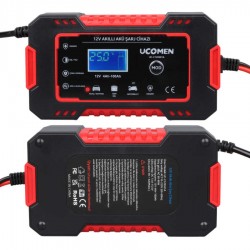 UCOMEN UC-C120501A 12V MAX 6A KIRMIZI LED GÖSTERGELİ AKÜ ŞARJ CİHAZI UCOMEN UC-C120501A 12V MAX 6A KIRMIZI LED GÖSTERGELİ AKÜ ŞARJ CİHAZI