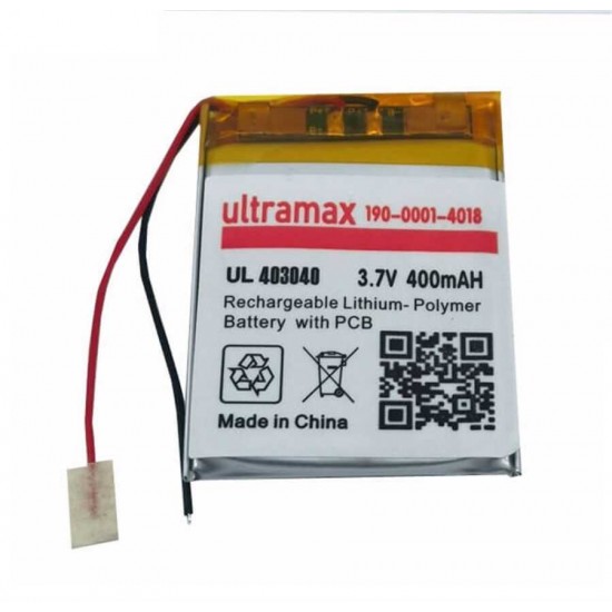 Ultramax 3.7v 400mah 403040 Li-po Lithium Polymer Batarya Pil