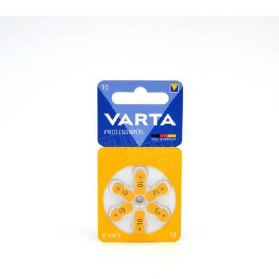 Varta 10 Numara İşitme Cihazı Kulaklık Pili Varta 10 Numara İşitme Cihazı Kulaklık Pili