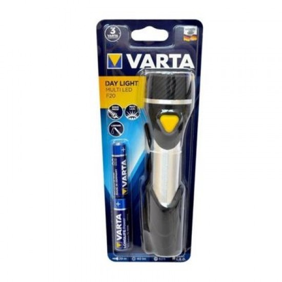 Varta Day Light Multi Led Fener F20 2xaa (16632)
