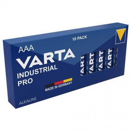 Varta 4003 Endüstriyel Alkalin Aaa Size İnce Pil 10'lu Ambalaj Varta 4003 Endüstriyel Alkalin Aaa Size İnce Pil 10'lu Ambalaj