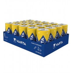 Varta 4014 Endüstriyel Alkalin C Size Orta Boy Pil 20Li Varta 4014 Endüstriyel Alkalin C Size Orta Boy Pil 20Li